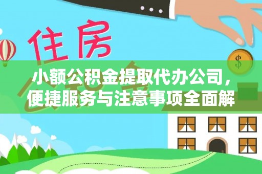 管理小额公积金提取代办公司，便捷服务与注意事项全面解析
