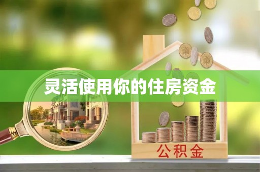 管理灵活使用你的住房资金