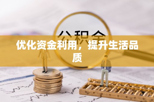 管理优化资金利用，提升生活品质