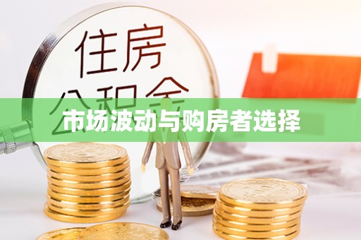 管理市场波动与购房者选择