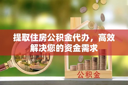 管理提取住房公积金代办，高效解决您的资金需求