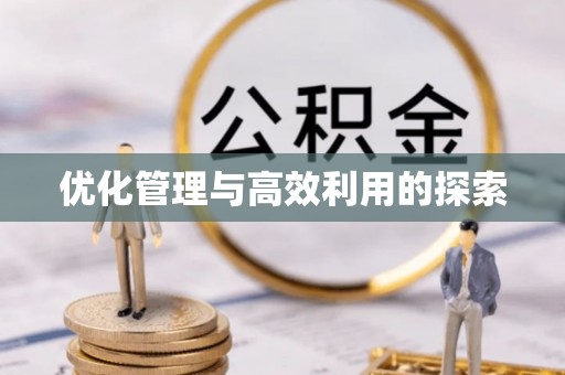 管理优化管理与高效利用的探索