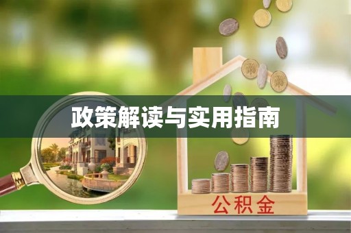 管理政策解读与实用指南