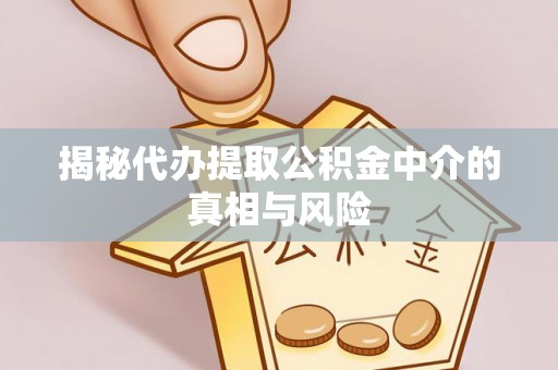 管理揭秘代办提取公积金中介的真相与风险