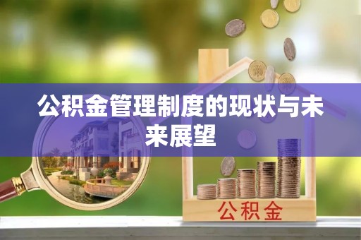 管理公积金管理制度的现状与未来展望